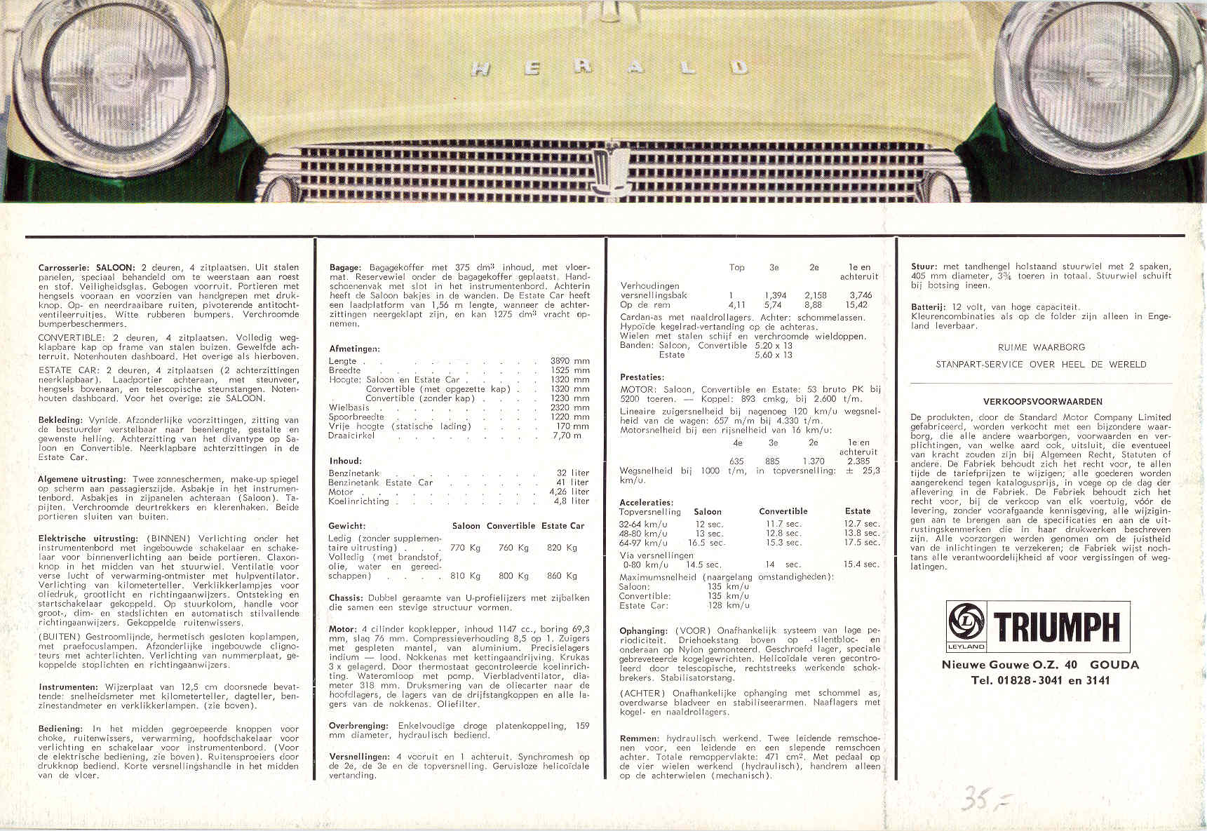 Triumph Herald 1200 Series NL!